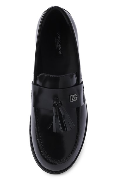 Кожаные лоферы DOLCE & GABBANA, арт. DA5363/A3L81_002, фото 4