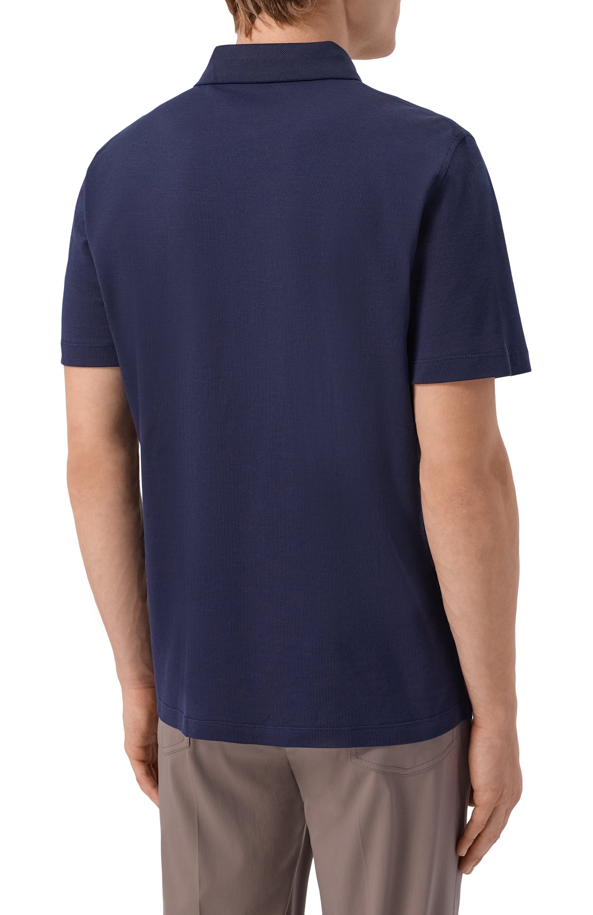 Хлопковое поло CORNELIANI, арт. 27G511/2725032, фото 4