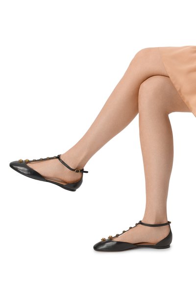 Женские кожаные балетки celeste CHLOÉ, арт. CH26S16KWP