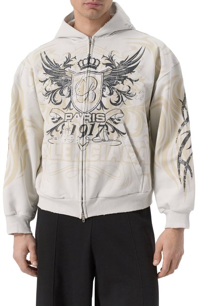 Хлопковая толстовка BALENCIAGA, арт. 803264/TRVR6, фото 3