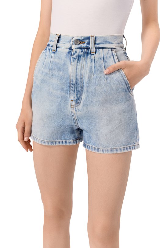 Джинсовые шорты Dolce & Gabbana FTBXCD/G80A9 Голубой  FTBXCD/G80A9 Фото 5