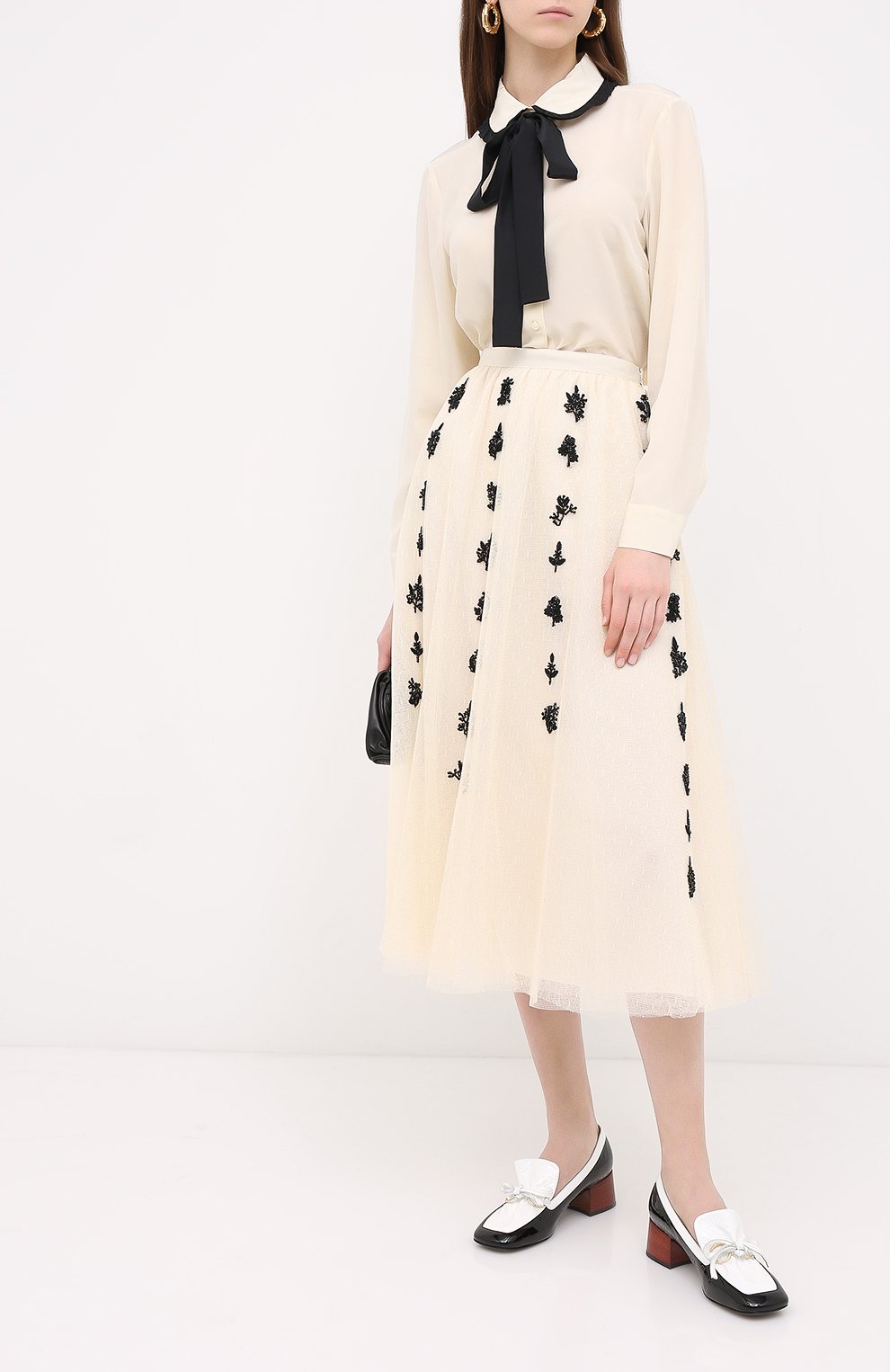 Юбка REDVALENTINO бежевого цвета по цене 97550 руб., арт. UR3RA01A/5BM, фото 2 Юбка REDVALENTINO, арт. UR3RA01A/5BM, фото 2