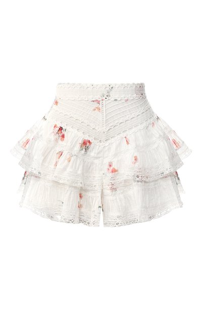 Женские хлопковые шорты ZIMMERMANN, арт. 5502AHEA