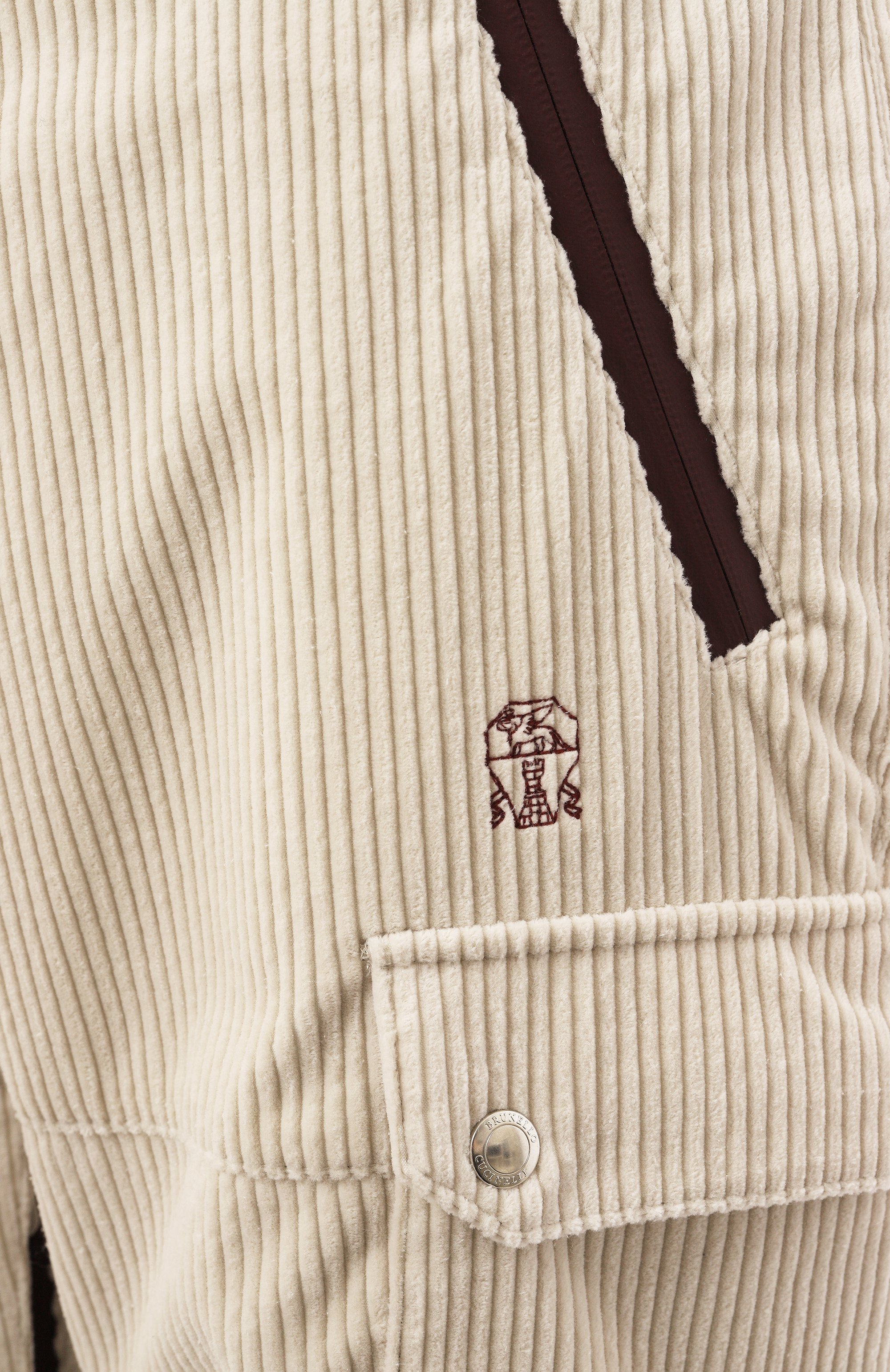 Вельветовые брюки-карго BRUNELLO CUCINELLI, арт. M408MKP05, фото 6