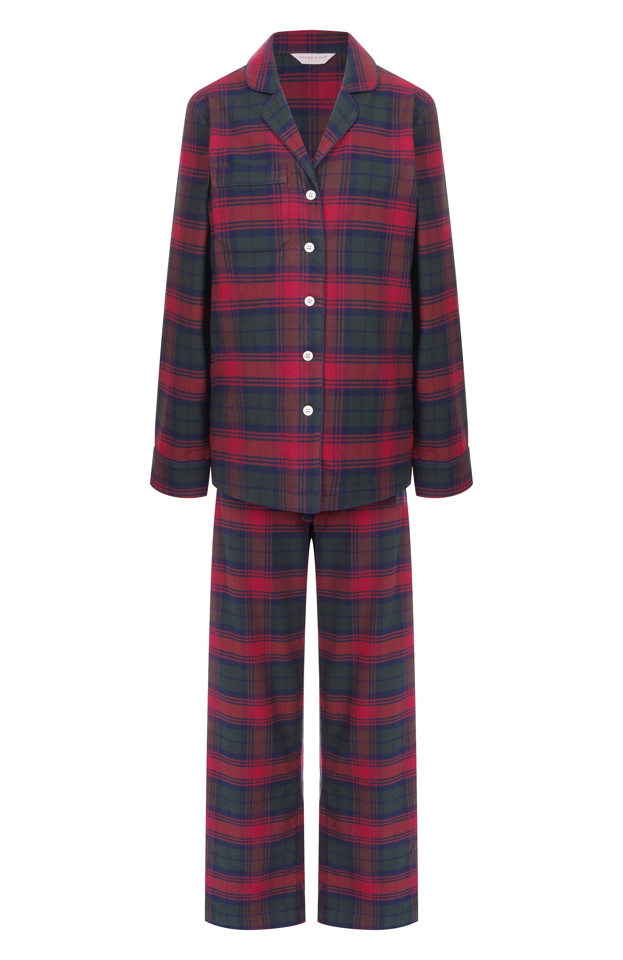 Хлопковая пижама DEREK ROSE, арт. 2012/KELB037, фото 1