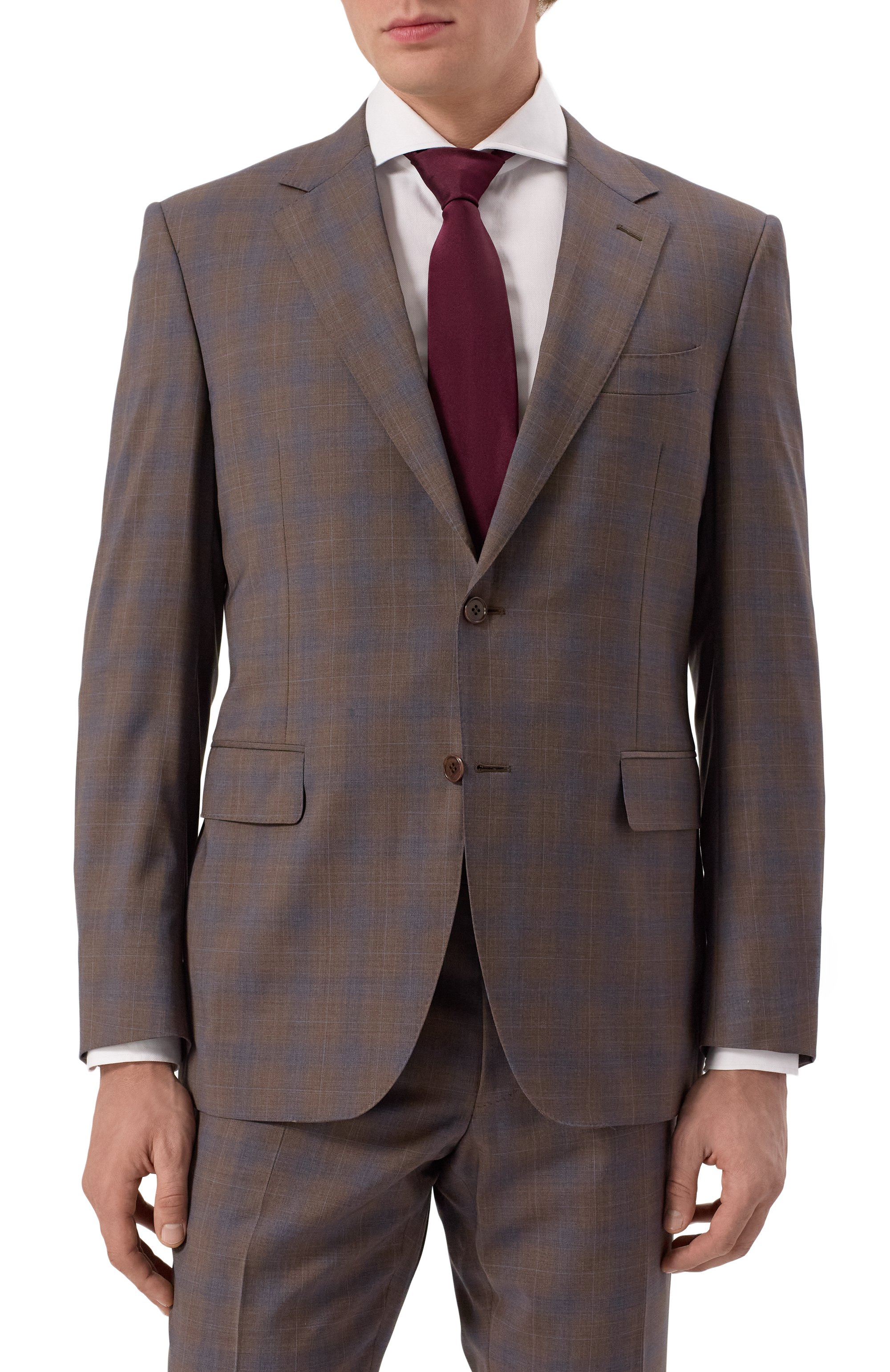 Шерстяной костюм CANALI, арт. 11280/19/FC05193, фото 4