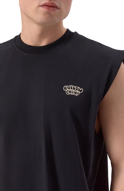 Хлопковая майка BARROW, арт. S5BWMATH160, фото 5