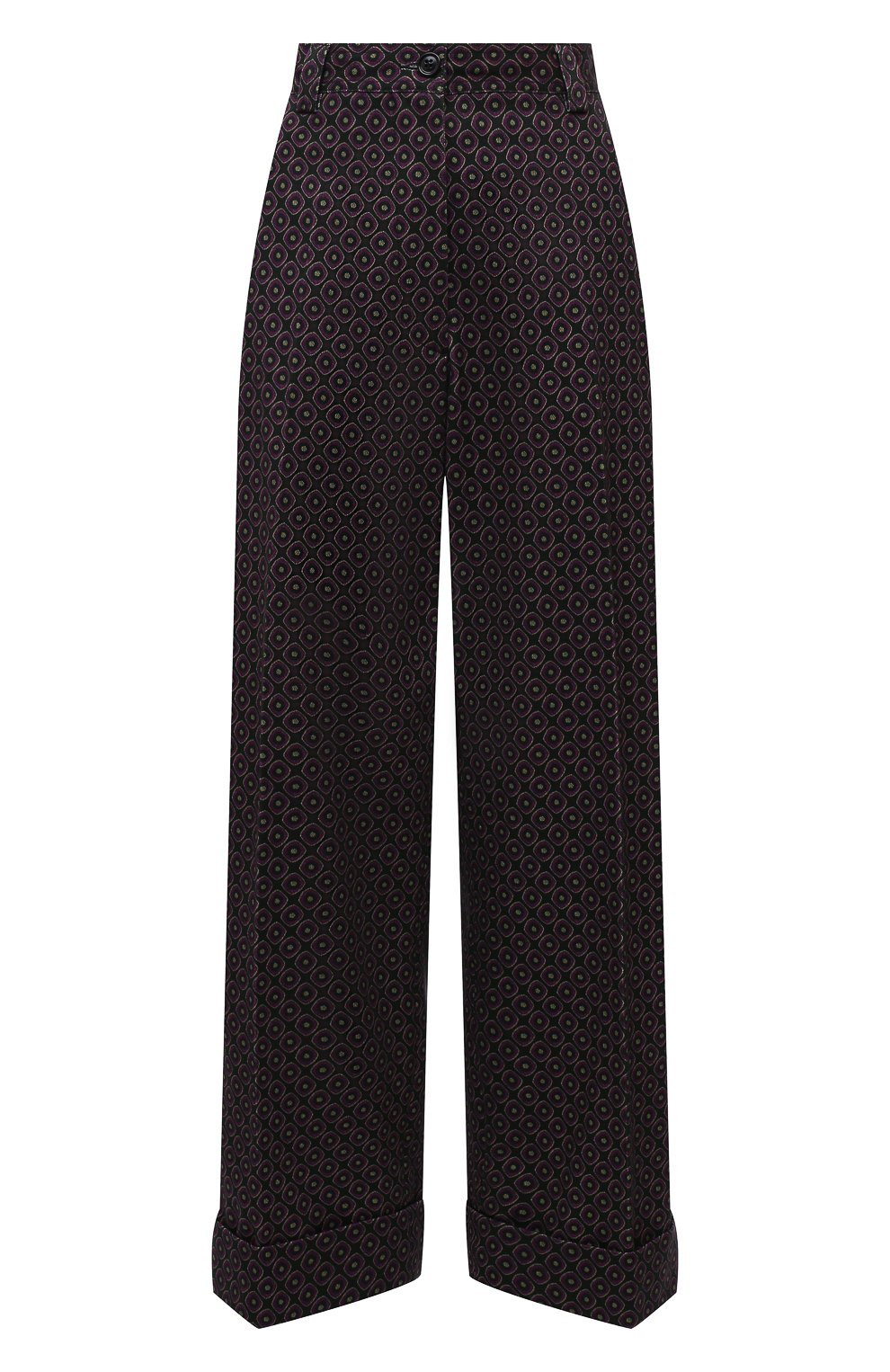 Хлопковые брюки DRIES VAN NOTEN темно-синего цвета по цене 61350 руб., арт. 212-030903-3066, фото 1 Хлопковые брюки DRIES VAN NOTEN, арт. 212-030903-3066, фото 1