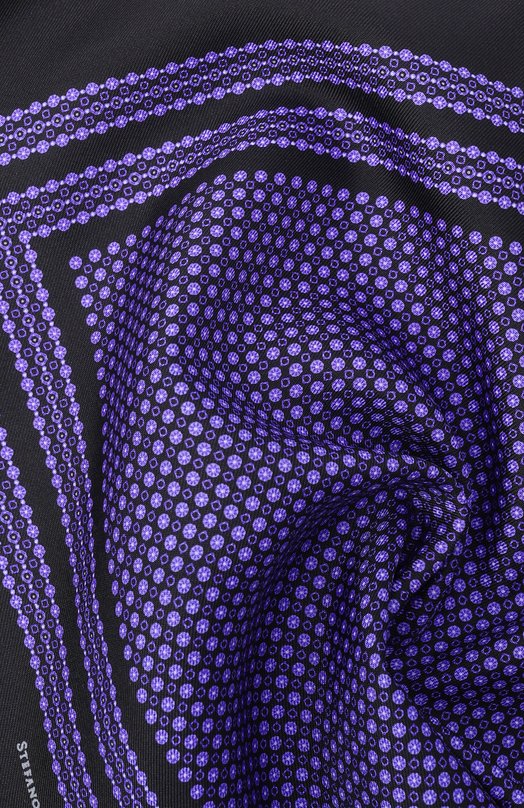 Шелковый комплект из галстука и платка Stefano Ricci DH/59100 Фиолетовый  DH/59100 Фото 6