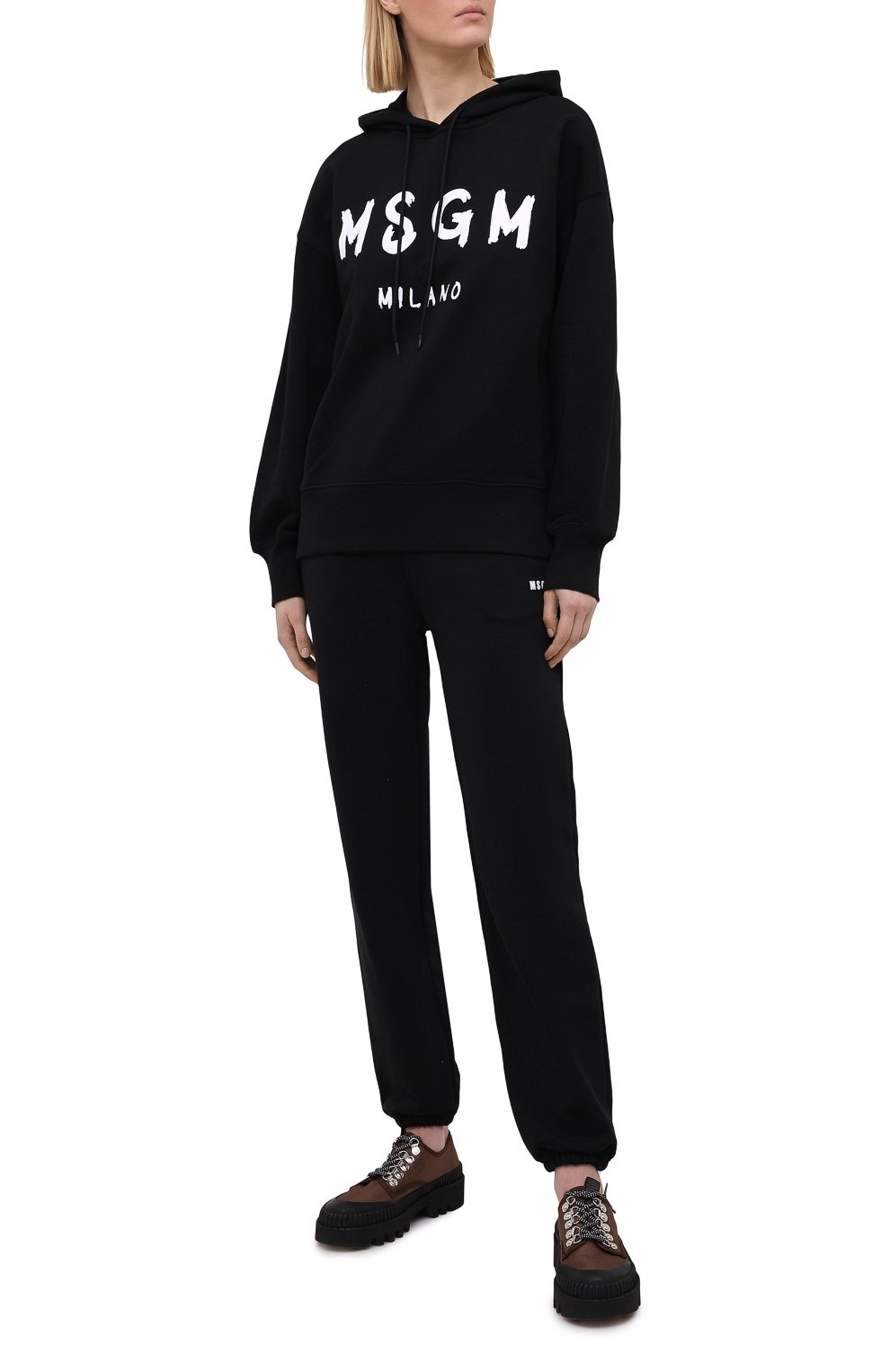 Хлопковое худи MSGM, арт. 3041MDM88 217299, фото 2
