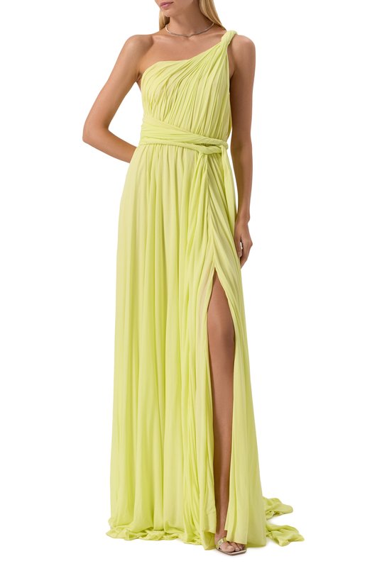 Платье из вискозы Giambattista Valli 25SSSVTE5143/92JER Жёлтый  25SSSVTE5143/92JER Фото 3