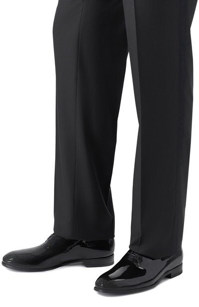 Лакированные оксфорды KITON, арт. USSA383N0011401, фото 3