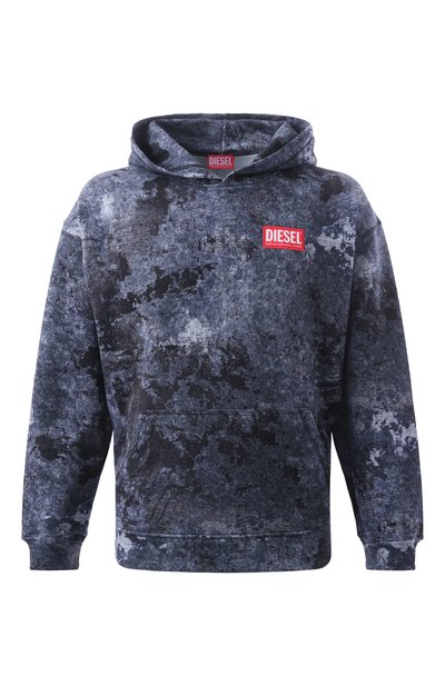 Мужской хлопковое худи DIESEL, арт. A16404/0QLAG