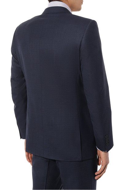Шерстяной костюм CANALI темно-синего цвета по цене 159000 руб., арт. 11220/10/BF04171, фото 3 Шерстяной костюм CANALI, арт. 11220/10/BF04171, фото 3