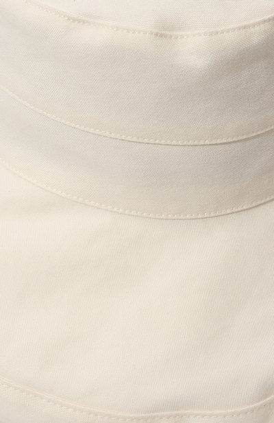 Хлопковая панама JIL SANDER белого цвета по цене 41850 руб., арт. J40TC0104/J45136, фото 4 Хлопковая панама JIL SANDER, арт. J40TC0104/J45136, фото 4