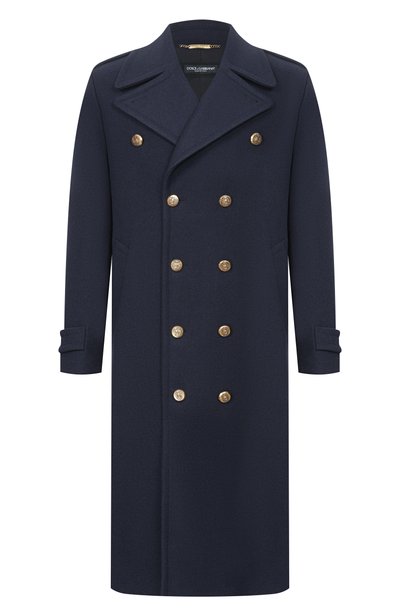 Мужское шерстяное пальто DOLCE & GABBANA, арт. G058MT/HU2DA