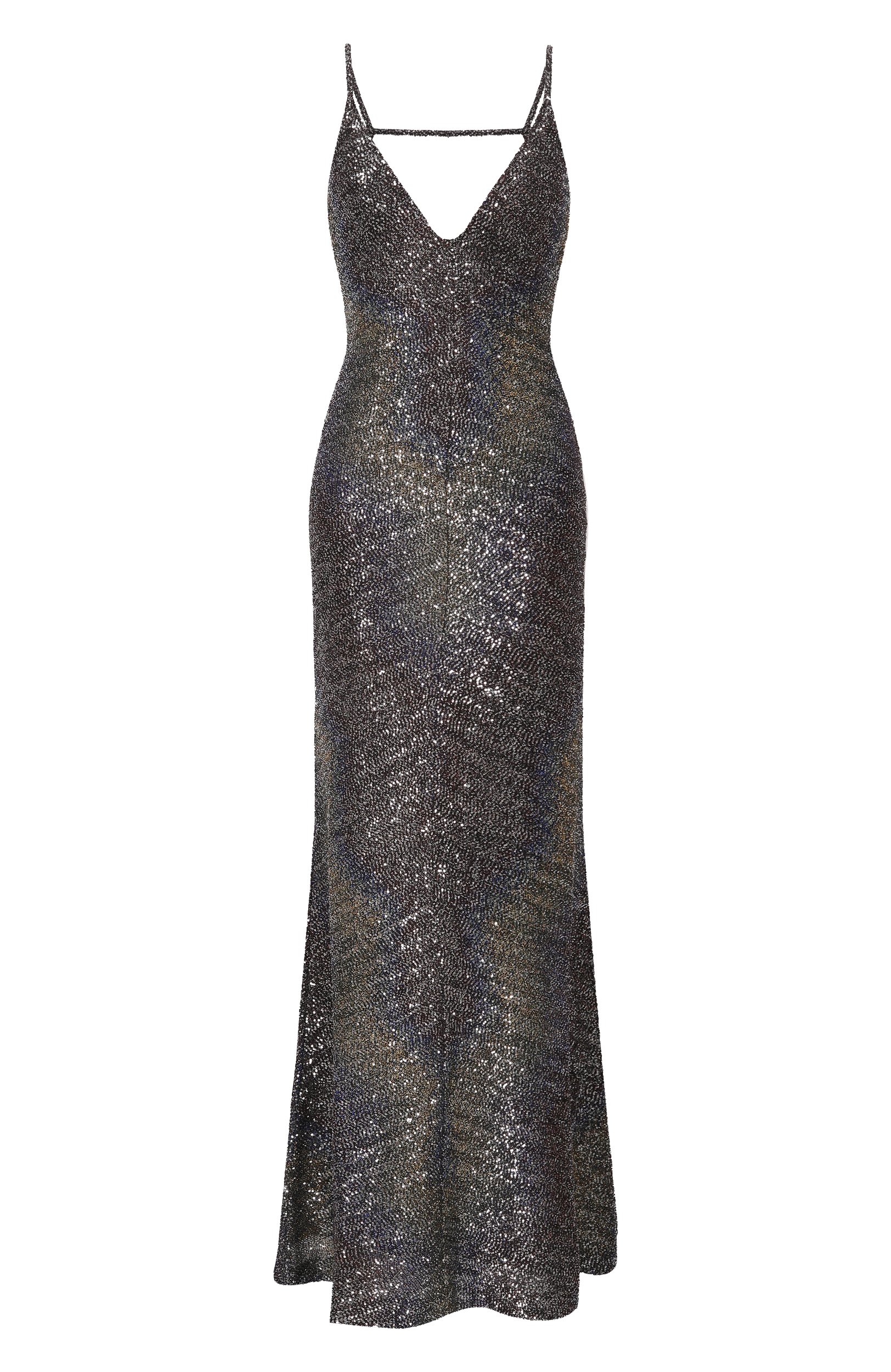 Платье с отделкой пайетками MISSONI, арт. DS26WG0T/BC006G, фото 1