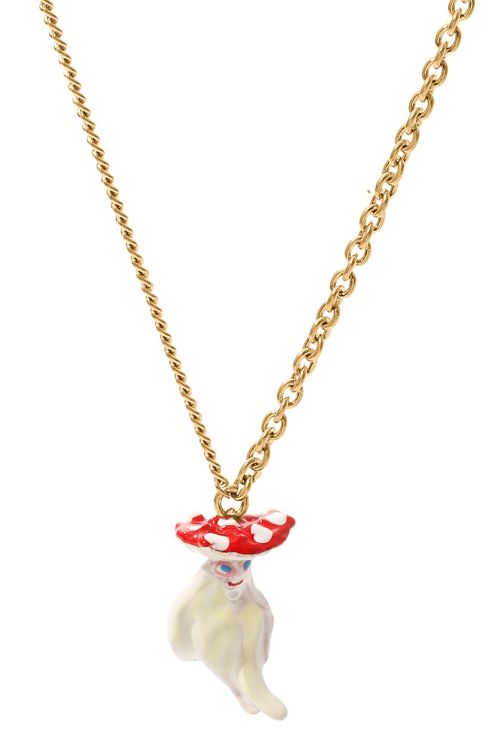 Кулон на цепочке MARNI золотого цвета по цене 37400 руб., арт. C0MV0348A0 M2000, фото 3 Кулон на цепочке MARNI, арт. C0MV0348A0 M2000, фото 3