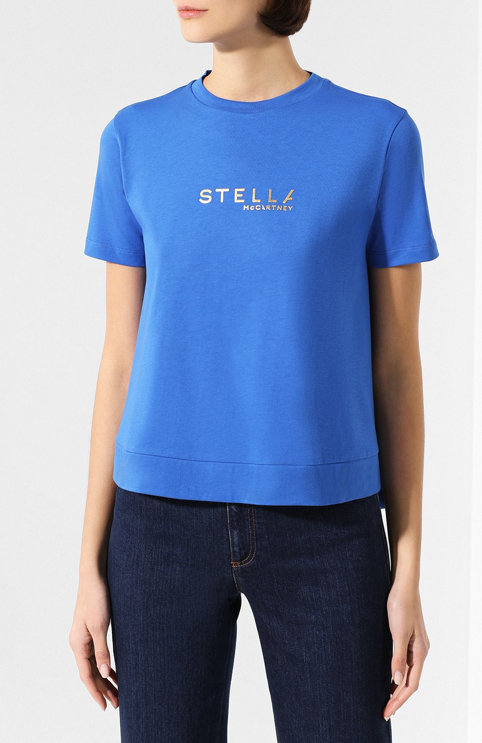 Хлопковая футболка STELLA MCCARTNEY, арт. 593857/SNW19, фото 3