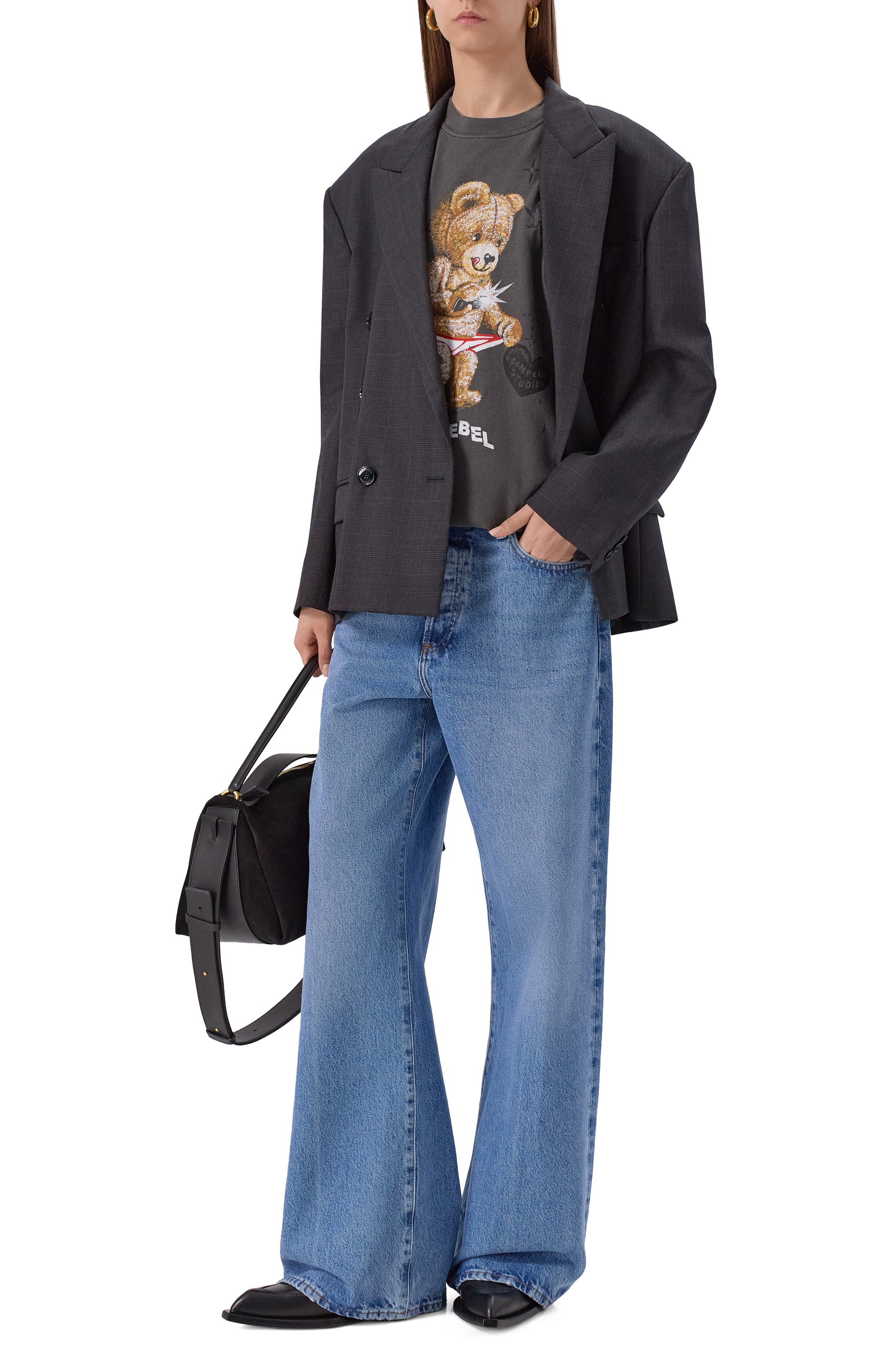 Хлопковая футболка DOMREBEL, арт. SNAP SKETCH T-SHIRT, фото 2