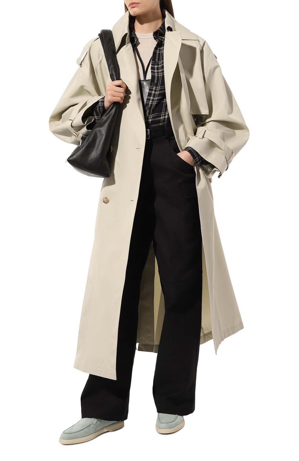 Ботинки из нубука yalta SANTONI, арт. WUYA58458TISNSV9, фото 2