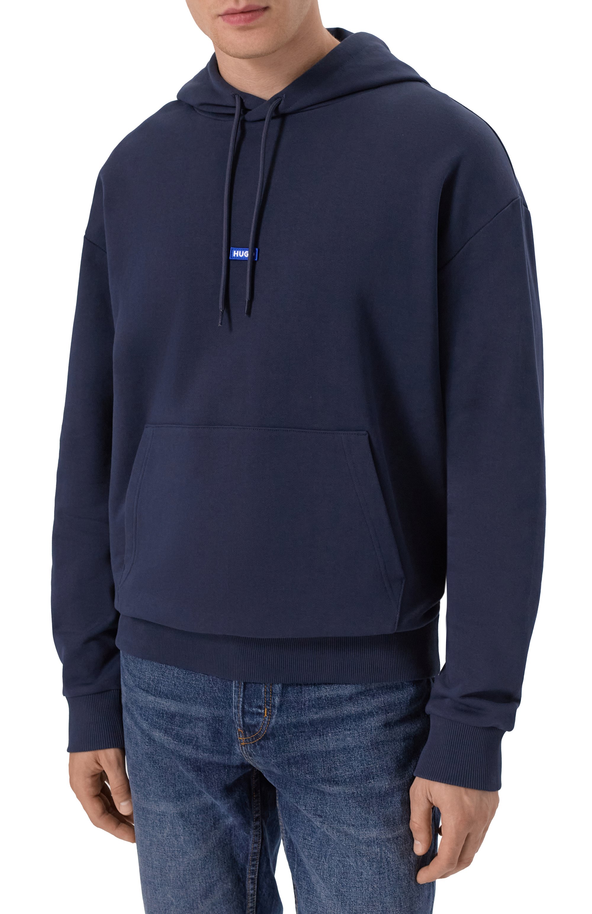 Хлопковое худи HUGO BLUE, арт. 50522374, фото 3