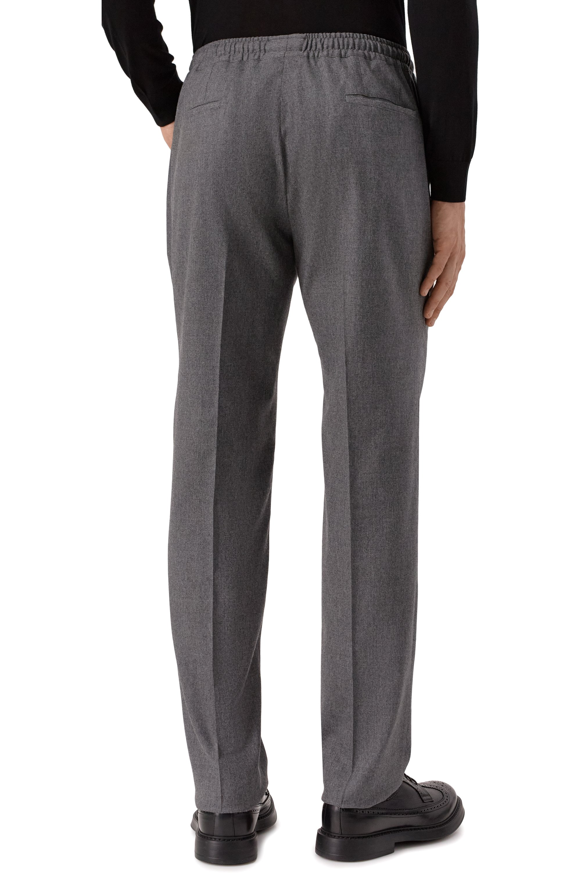 Шерстяные брюки KITON, арт. UPN01K0124G02, фото 4