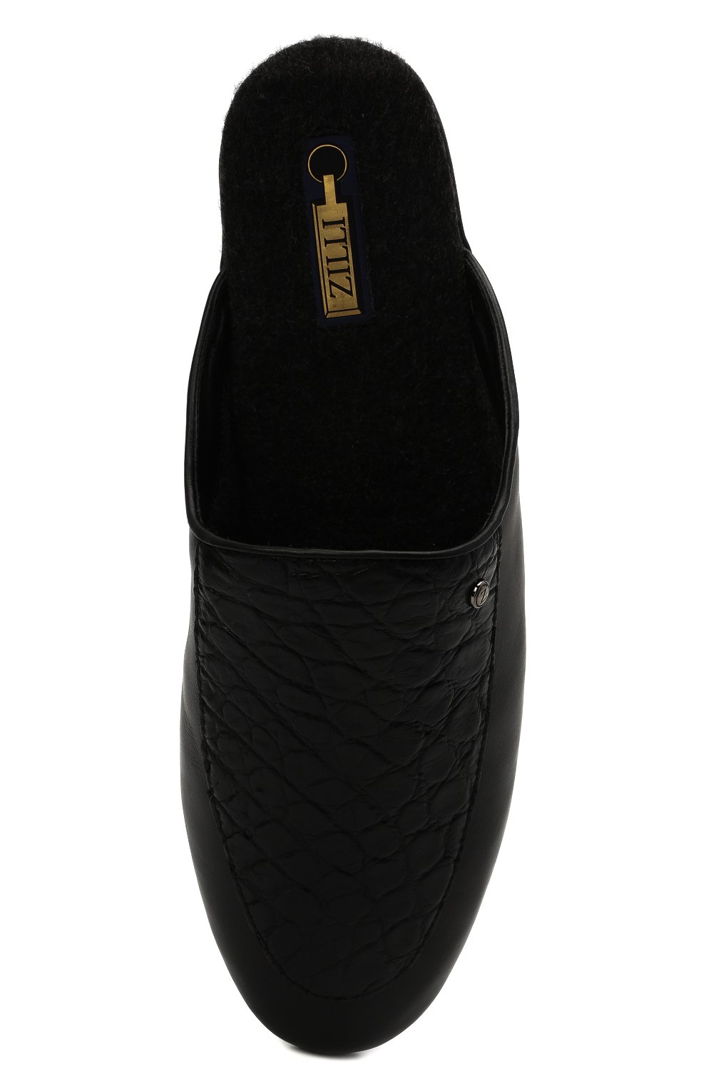 Домашние туфли из кожи аллигатора ZILLI, арт. MDW-K002/001/AMIS, фото 5