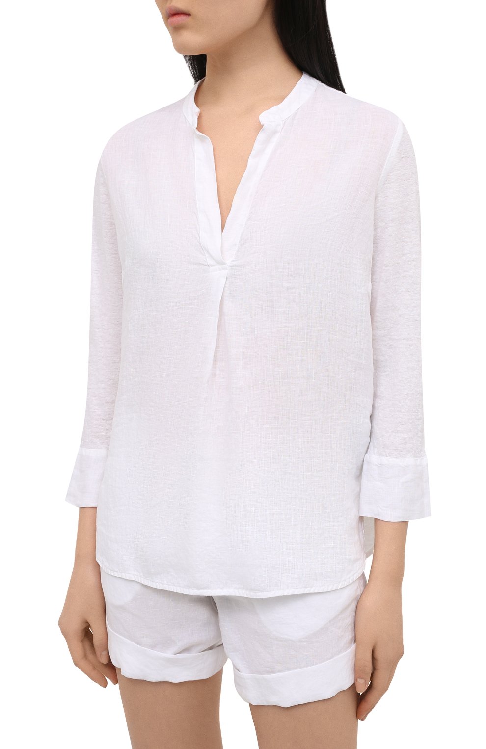 Льняная блузка 120% LINO, арт. T0W70FC/E908/S00, фото 3