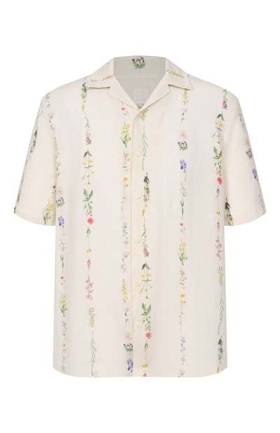 Мужская льняная рубашка 120% LINO, арт. 33ALIM1PKD/G449/000