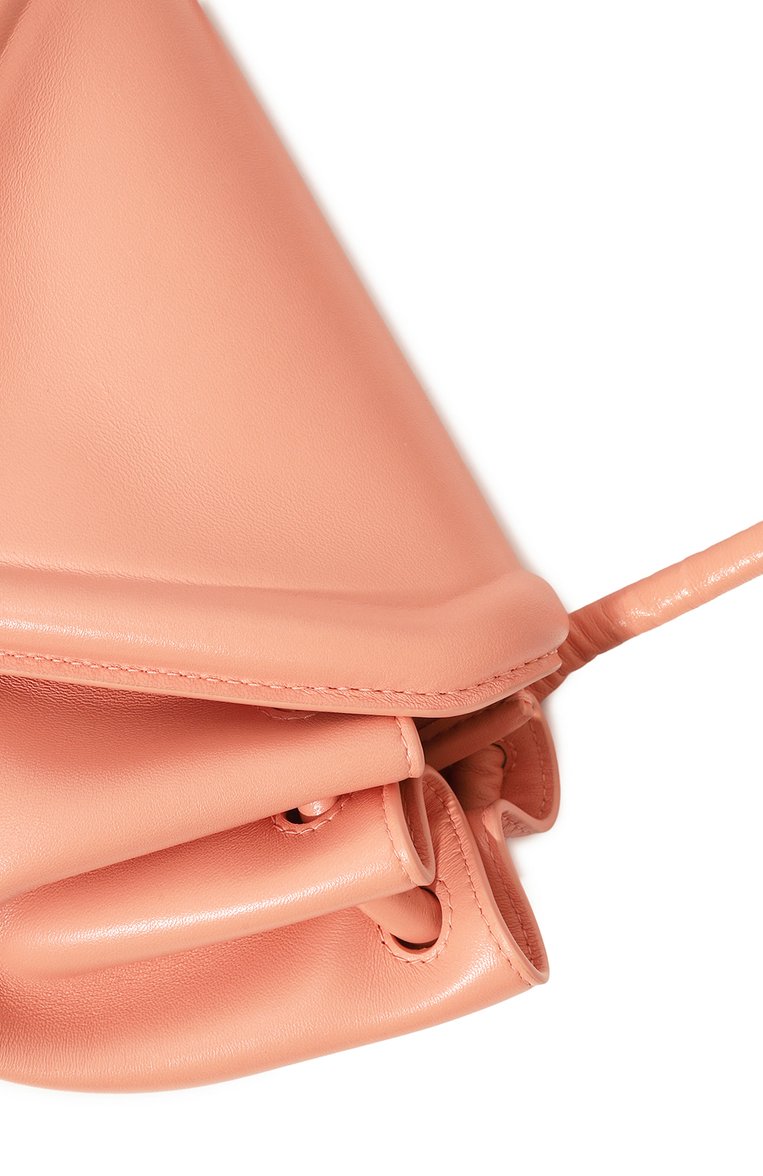 Женская сумка beak small BOTTEGA VENETA светло-розового цвета, арт. 658521/VCP30 | Фото 3 (Материал: Натуральная кожа; Сумки-технические: Сумки через плечо; Размер: small; Ремень/цепочка: На ремешке; Региональные ограничения белый список (Axapta Mercury): RU; Материал сплава: Проставлено; Драгоценные камни: Проставлено)