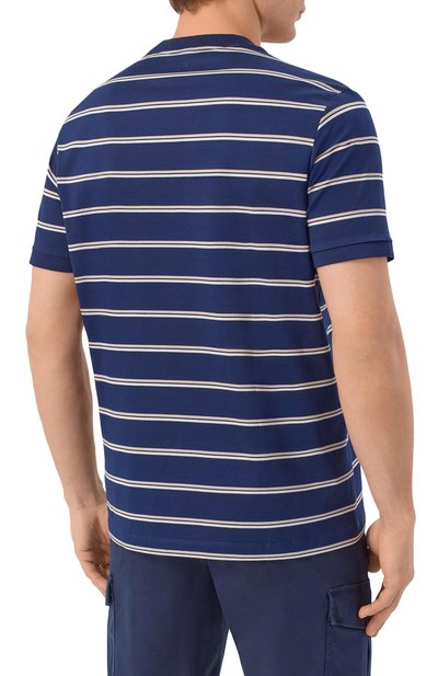 Хлопковая футболка PAUL&SHARK, арт. 26411009_001, фото 4