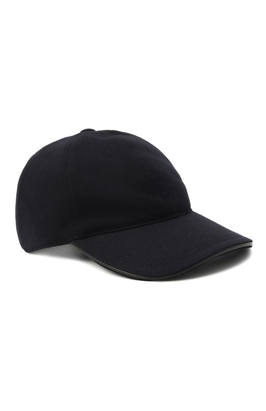 Шерстяная бейсболка Corneliani 260500-2629225 Синий 260500-2629225