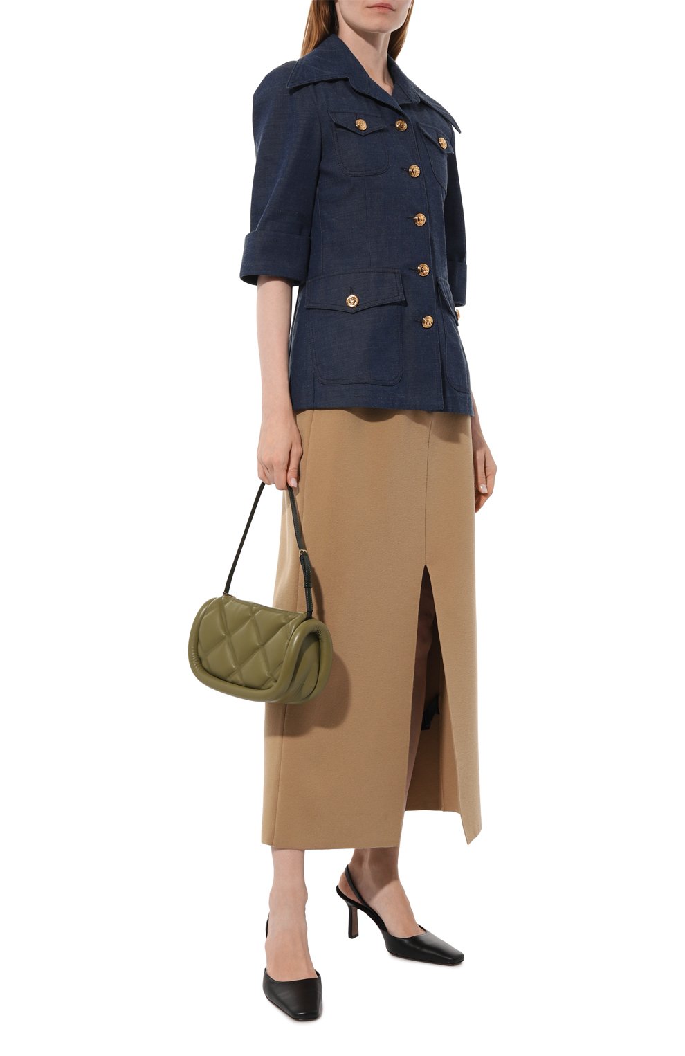 Хлопковый жакет GUCCI, арт. 644532 XDBJ8, фото 2