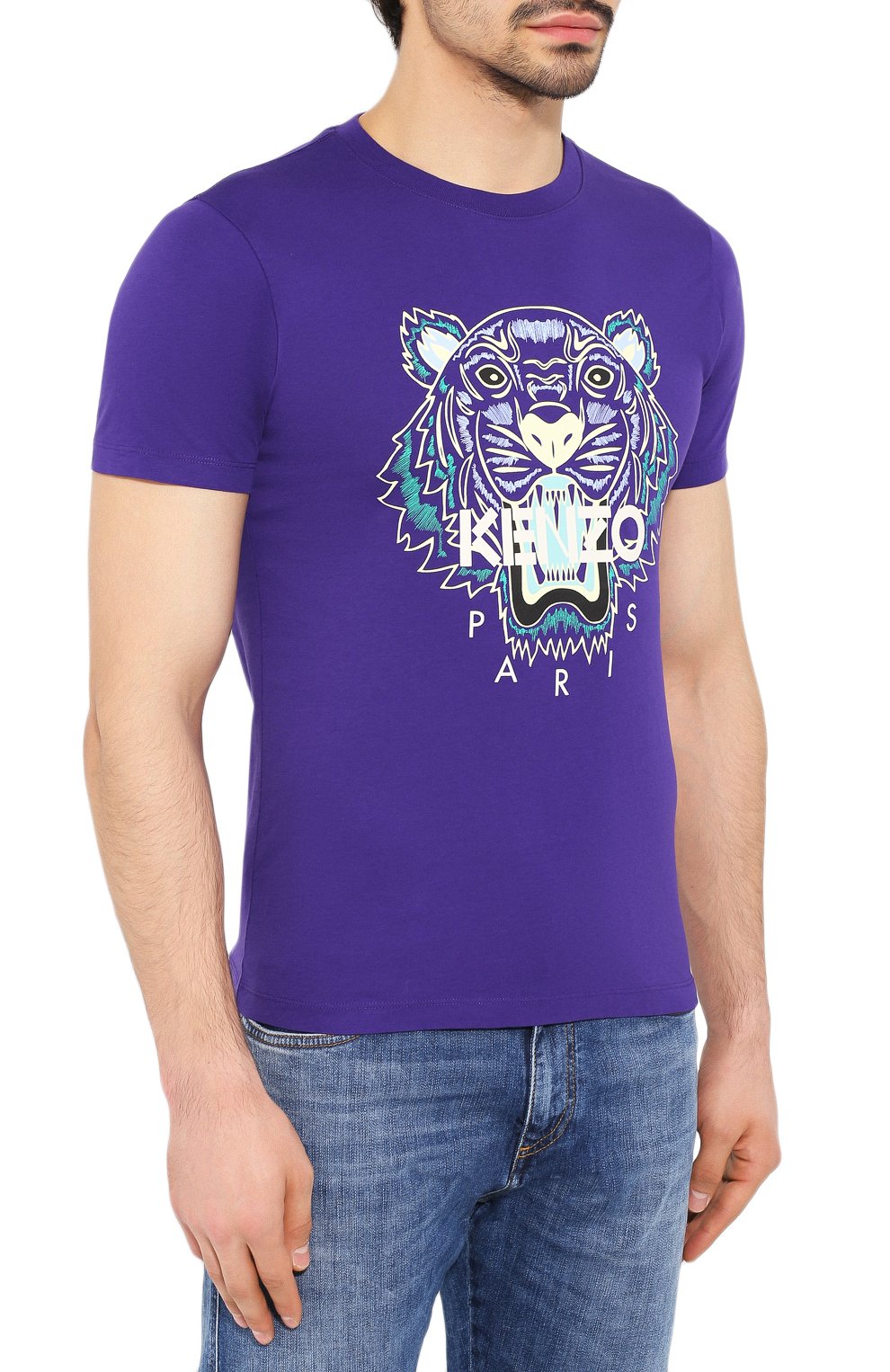 Хлопковая футболка KENZO, арт. FA55TS0504YA, фото 3