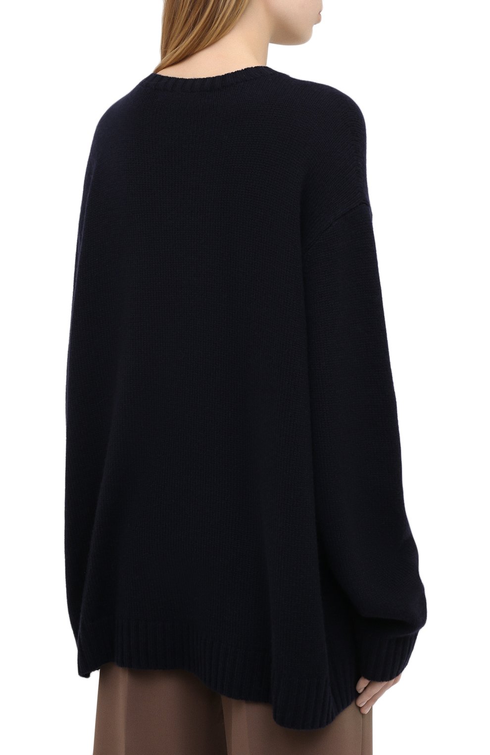 Кашемировый пуловер RALPH LAUREN темно-синего цвета по цене 274000 руб., арт. 293829121, фото 4 Кашемировый пуловер RALPH LAUREN, арт. 293829121, фото 4