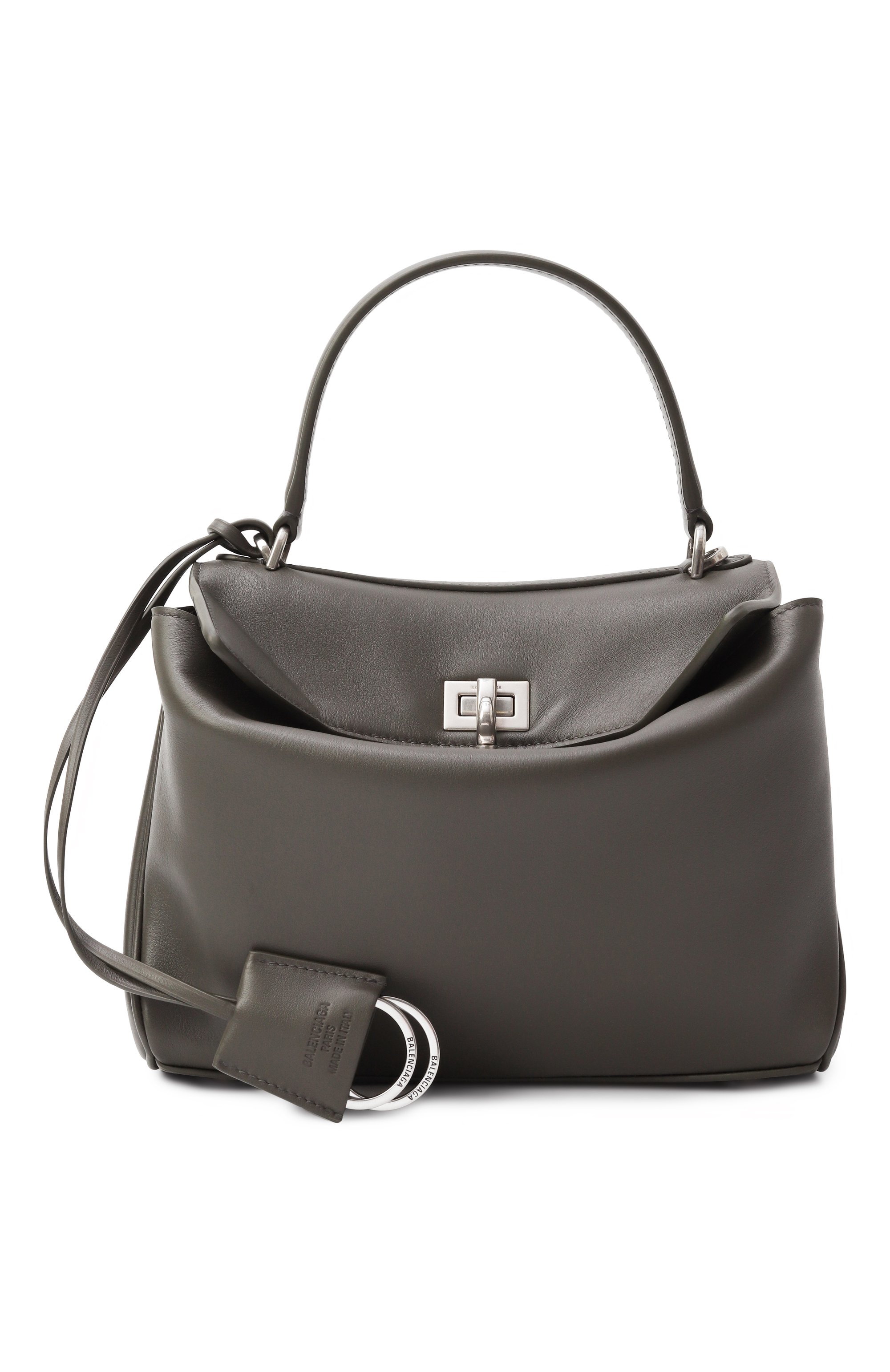 Сумка rodeo mini BALENCIAGA хаки цвета по цене 441500 руб., арт. 795456/2AA4U, фото 1 Сумка rodeo mini BALENCIAGA, арт. 795456/2AA4U, фото 1