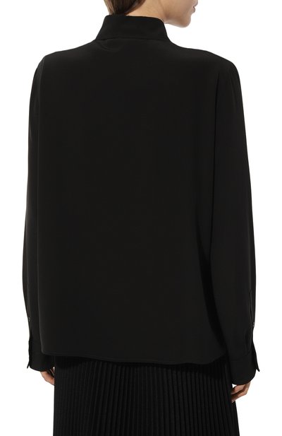 Шелковая рубашка PRADA, арт. P473F-1H51-F0002-221, фото 4