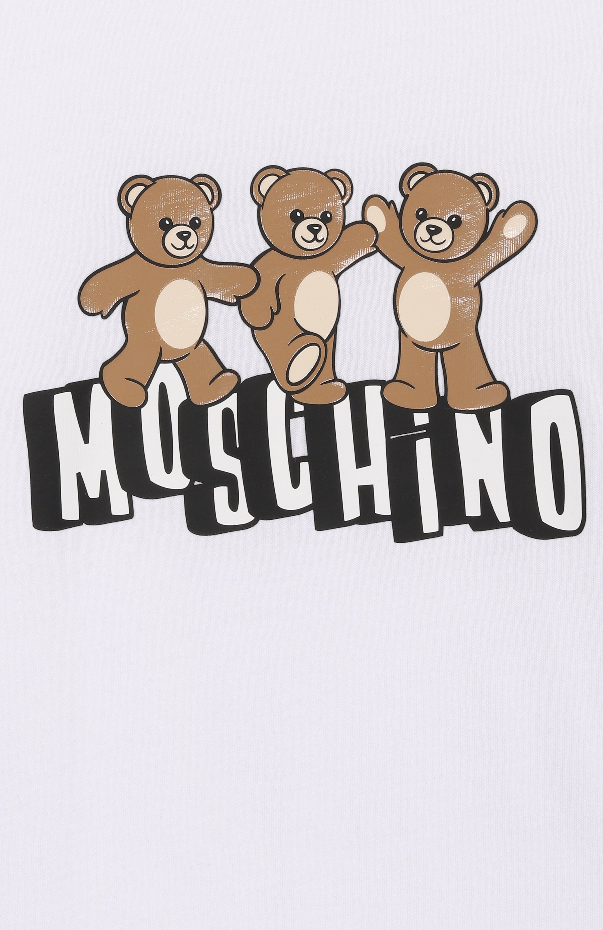 Хлопковый лонгслив MOSCHINO, арт. HW000J/LAA17, фото 3