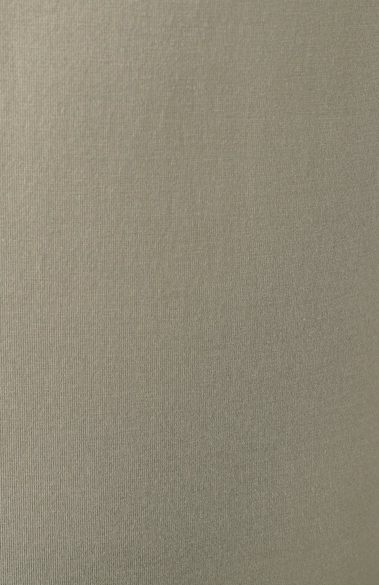 Мужская хлопковый лонгслив BRUNELLO CUCINELLI хаки цвета, арт. M0B137433 | Фото 6 (Рукава: Длинные; Драгоценные камни: Проставлено; Длина (для топов): Стандартные; Материал внешний: Хлопок; Материал сплава: Проставлено; Стили: Милитари; Принт: Без принта; Мужское Кросс-КТ: Футболка-одежда; Кросс-КТ: Джерси)