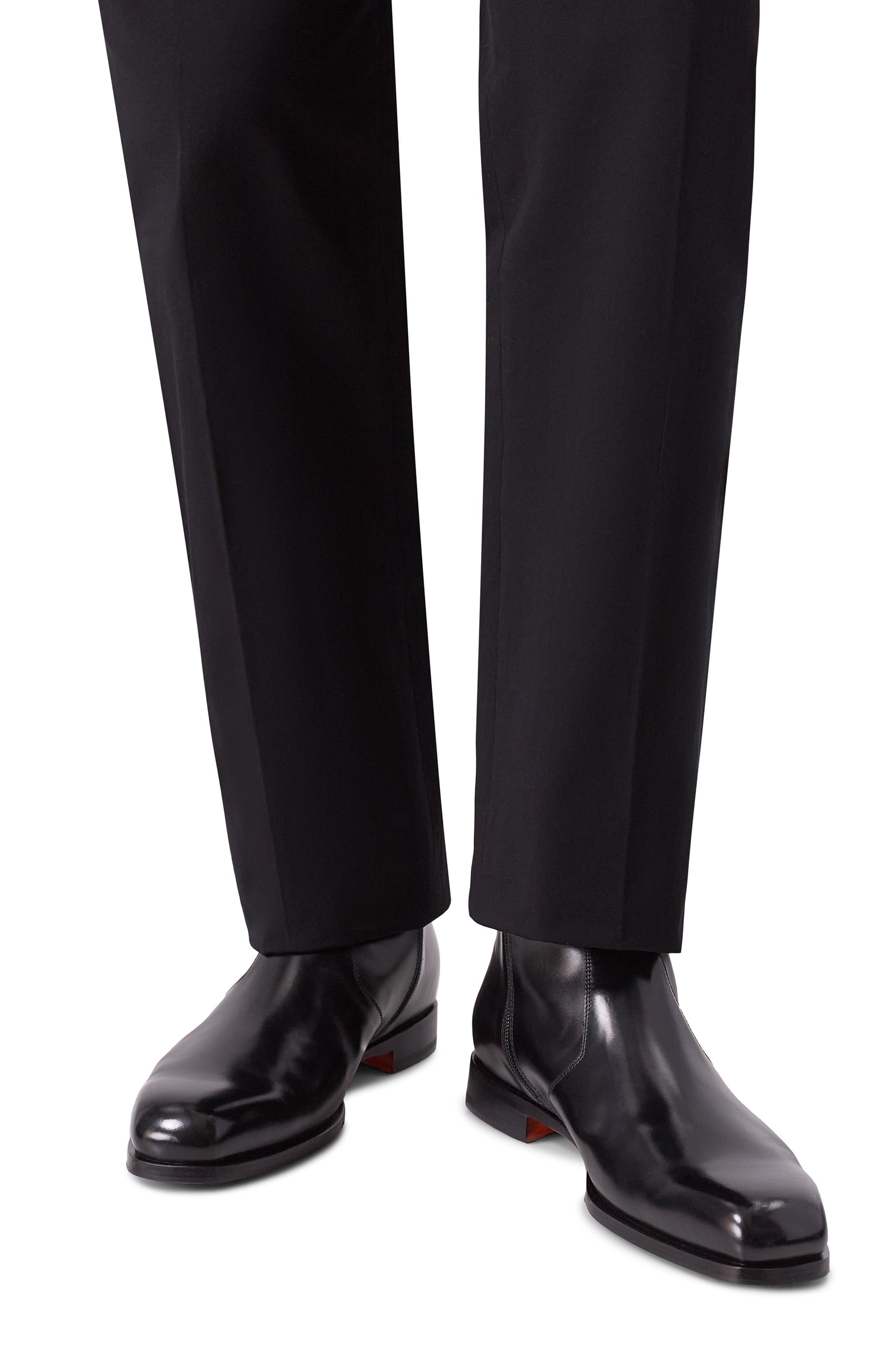 Кожаные сапоги brando SANTONI, арт. MCBG19174BJ1GNTG, фото 3