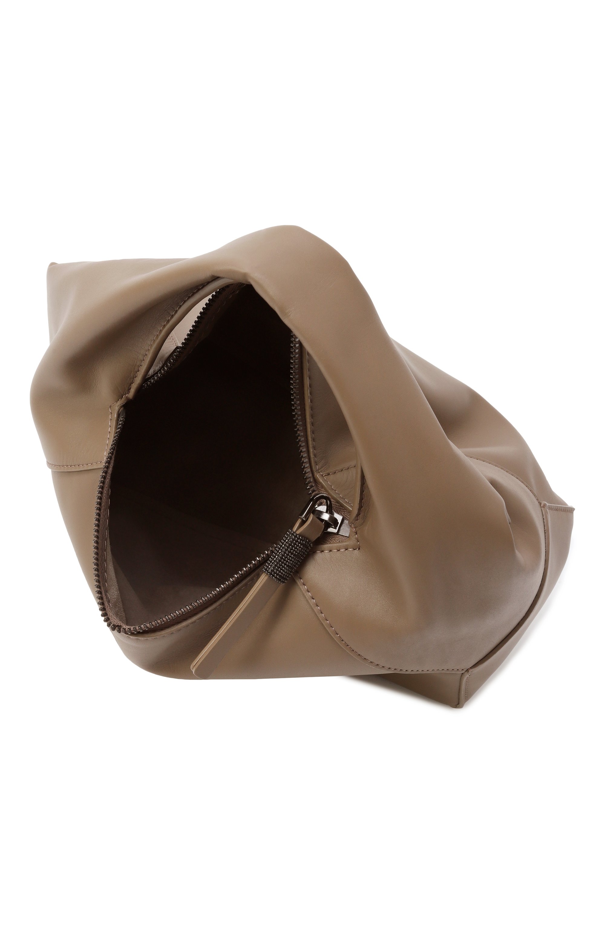 Сумка bc duo BRUNELLO CUCINELLI темно-бежевого цвета по цене 310000 руб., арт. MBHED2676, фото 5 Сумка bc duo BRUNELLO CUCINELLI, арт. MBHED2676, фото 5