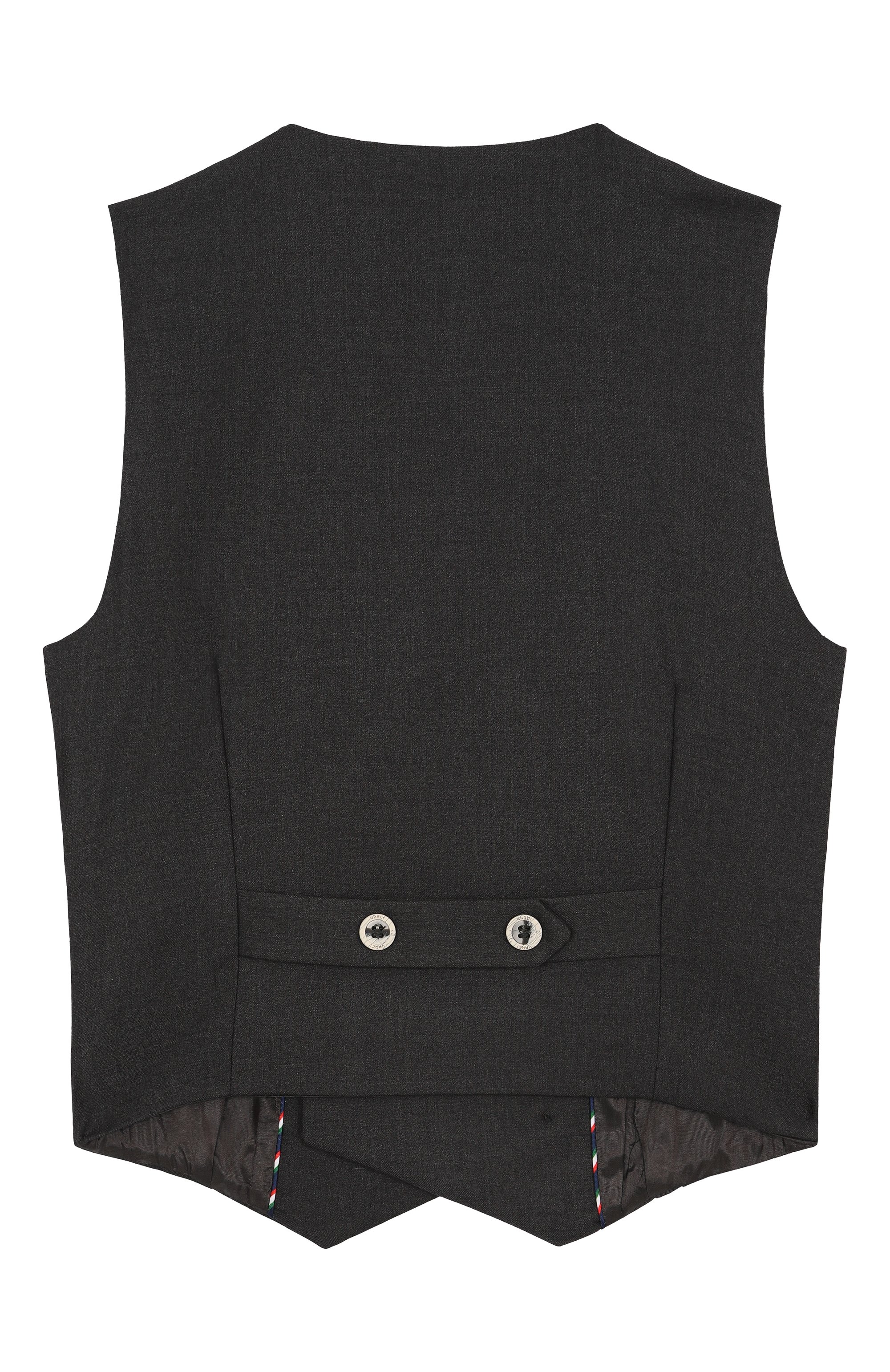 Жилет VARCI темно-серого цвета по цене 19950 руб., арт. VR2579N/6A-8A, фото 2 Жилет VARCI, арт. VR2579N/6A-8A, фото 2