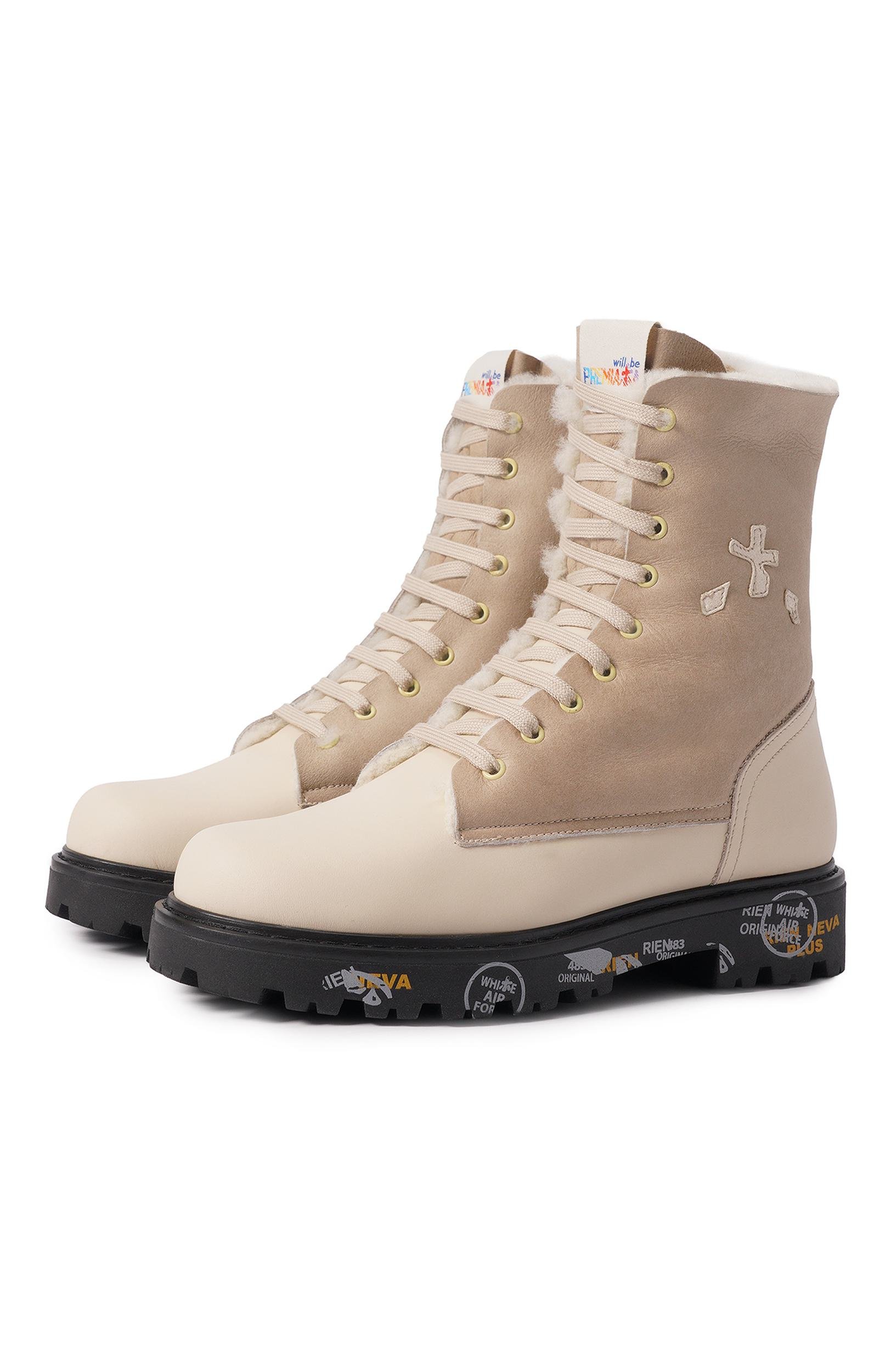 Кожаные ботинки urban PREMIATA WILL BE, арт. 24M192302/HI URBAN M/27-35, фото 1