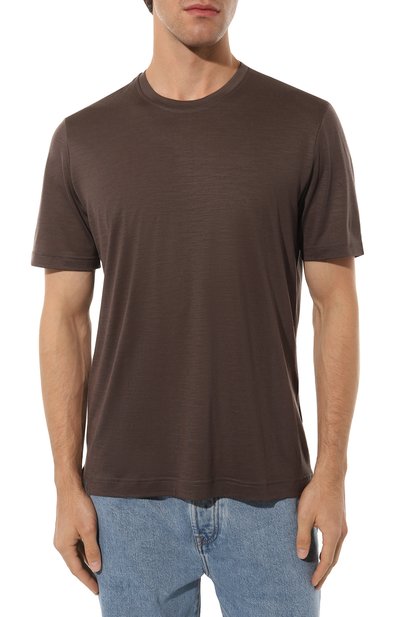 Шерстяная футболка CAPOBIANCO, арт. 15M660.JE00., фото 3