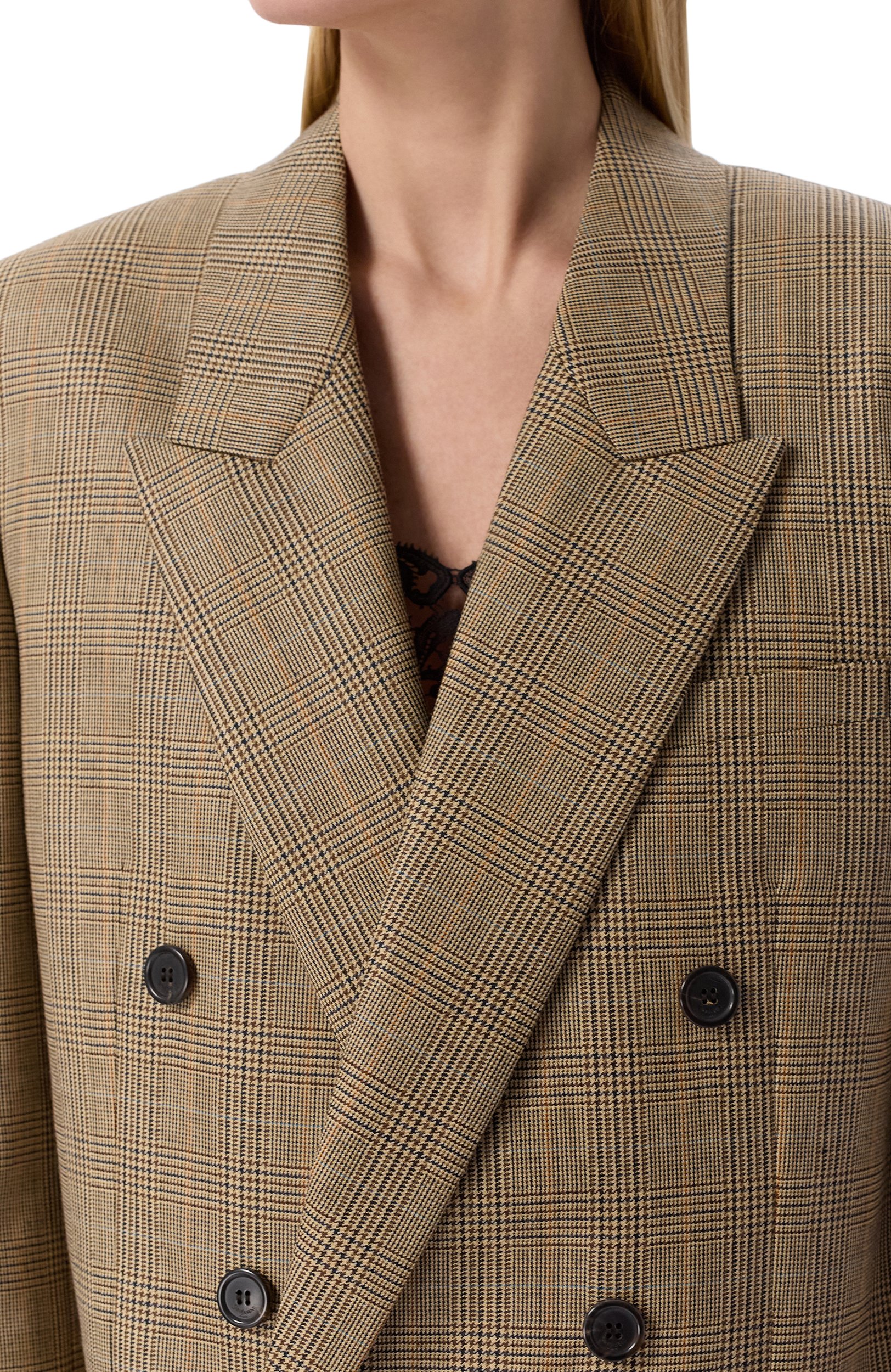 Шерстяной жакет SAINT LAURENT, арт. 871065/Y3L61, фото 5