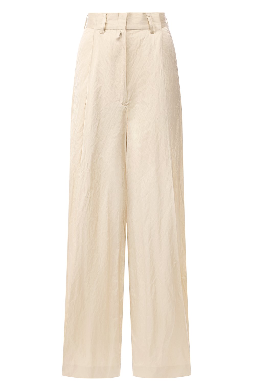 Брюки DRIES VAN NOTEN кремового цвета по цене 71950 руб., арт. 201-10946-9160, фото 1 Брюки DRIES VAN NOTEN, арт. 201-10946-9160, фото 1