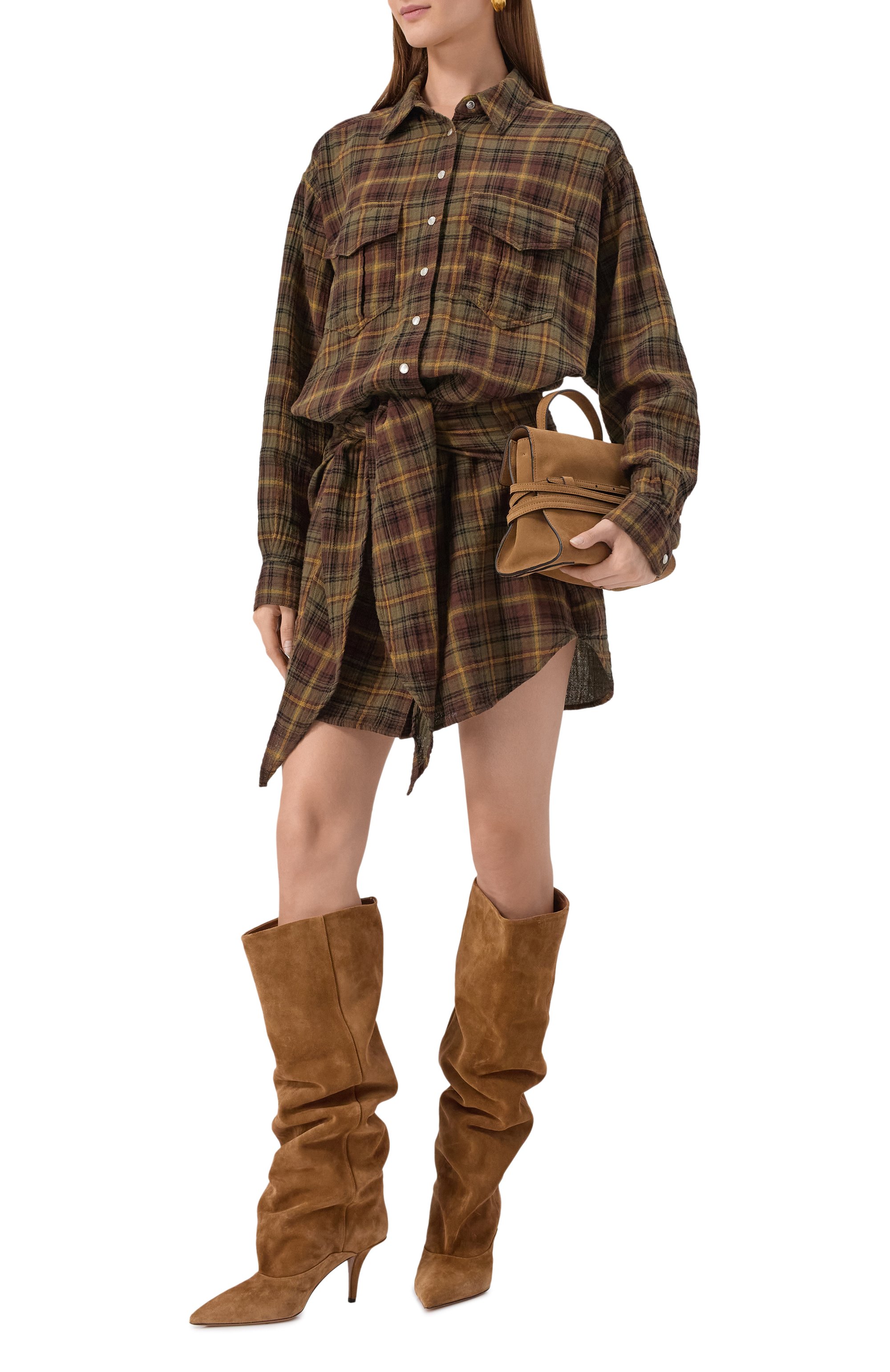 Замшевые сапоги ines 75 PARIS TEXAS, арт. PX1685/XV0SN, фото 2