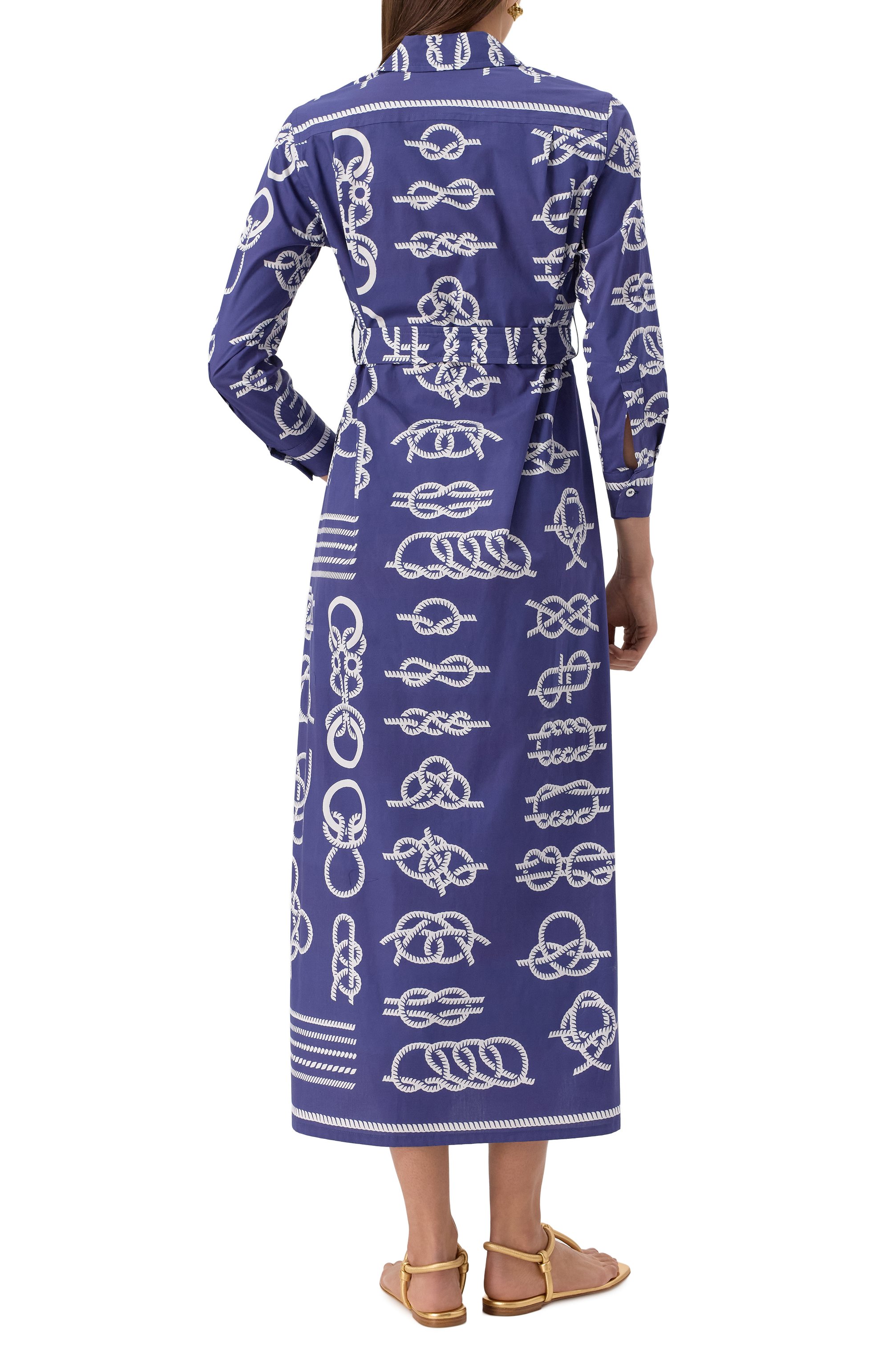 Хлопковое платье FORTE DEI MARMI COUTURE, арт. 25SF5117-PX, фото 4