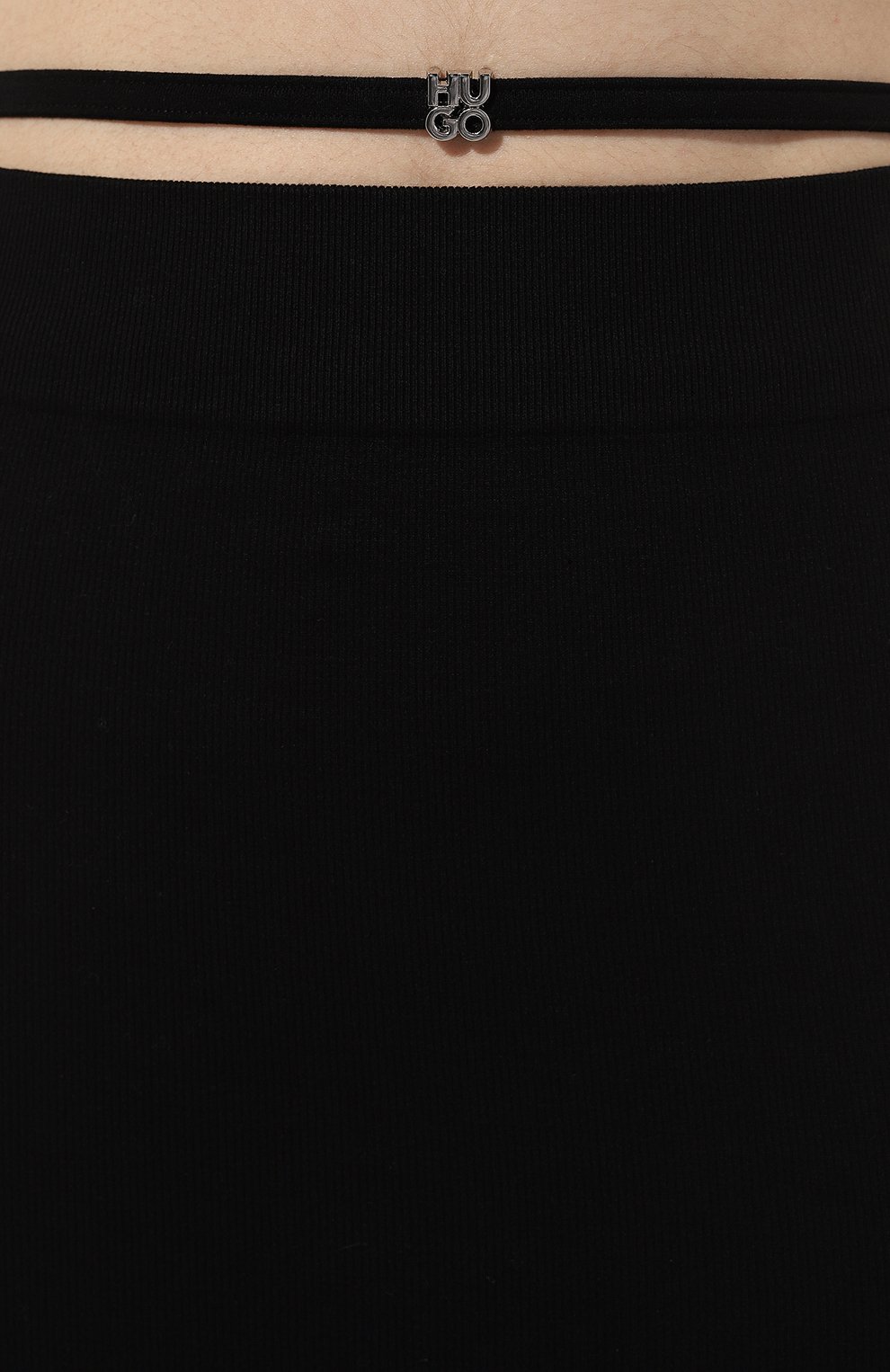 Юбка HUGO черного цвета по цене 16000 руб., арт. 50508638, фото 5 Юбка HUGO, арт. 50508638, фото 5